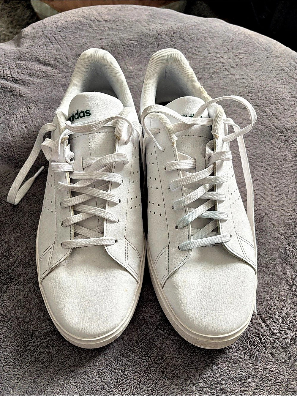 adidas Stan Smith Leather Sneakers White & Green US 11.5